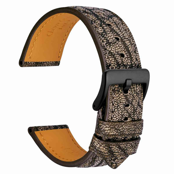 CHEVRE - French Goat Skin Watch Band - Brown