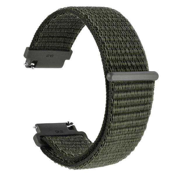 CLASSIC - Quick Release Comfortable Nylon Watch Band - Army Green