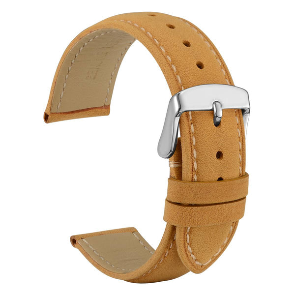 CLASSIC - Vintage Genuine Leather Watch Band - Tan