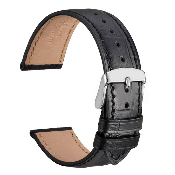 Alligator Grain - Matte Italian Leather Watch Bands