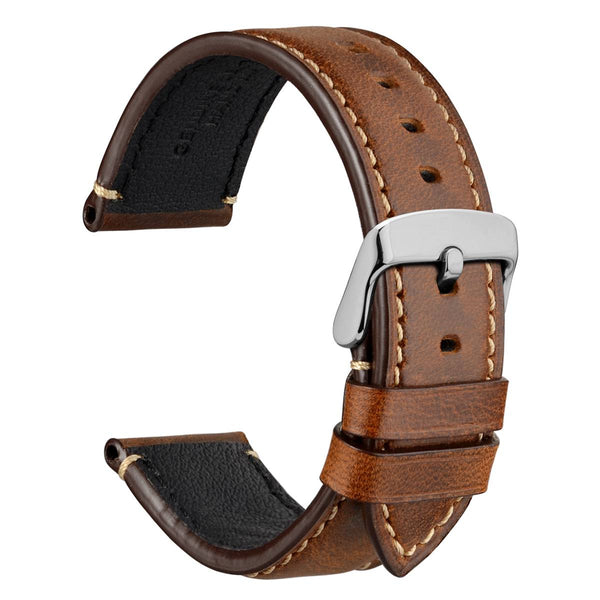 PREMIUM - Saddle, Germany Crazy Horse Leather Watch Bands