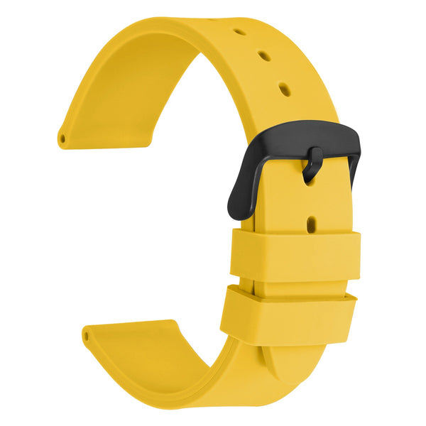 SIMPLE - Versatile Silicone Watch Band - Yellow